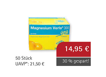 Magnesium Verla® 300*** Granulat