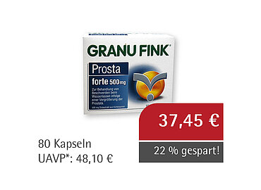 GRANU FINK® Prosta forte 500 mg**