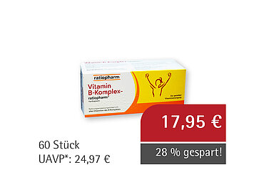 Vitamin B-Komplex ratiopharm für 17,95