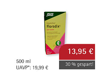 Floradix mit Eisen** Flüssigkeit zum Einnehmen