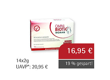 OMNi-BiOTiC® WOMAN*** Portionsbeutel