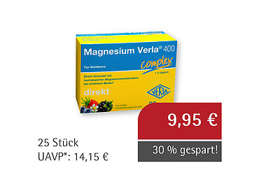 Magnesium Verla® 400 Direkt-Granulat***