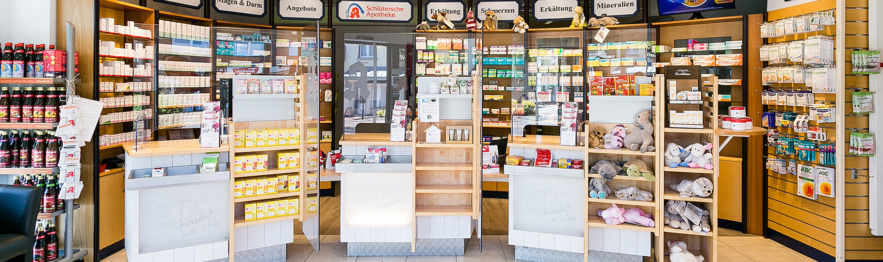 Schlütersche Apotheke von Innen