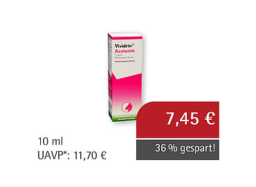 Vividrin® Azelastin 1 mg/ml Nasenspray, Lösung**