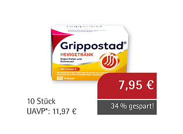 Grippostad® Heißgetränk 600 mg/5 g Pulver zur Herstellung einer Lösung zum Einnehmen
