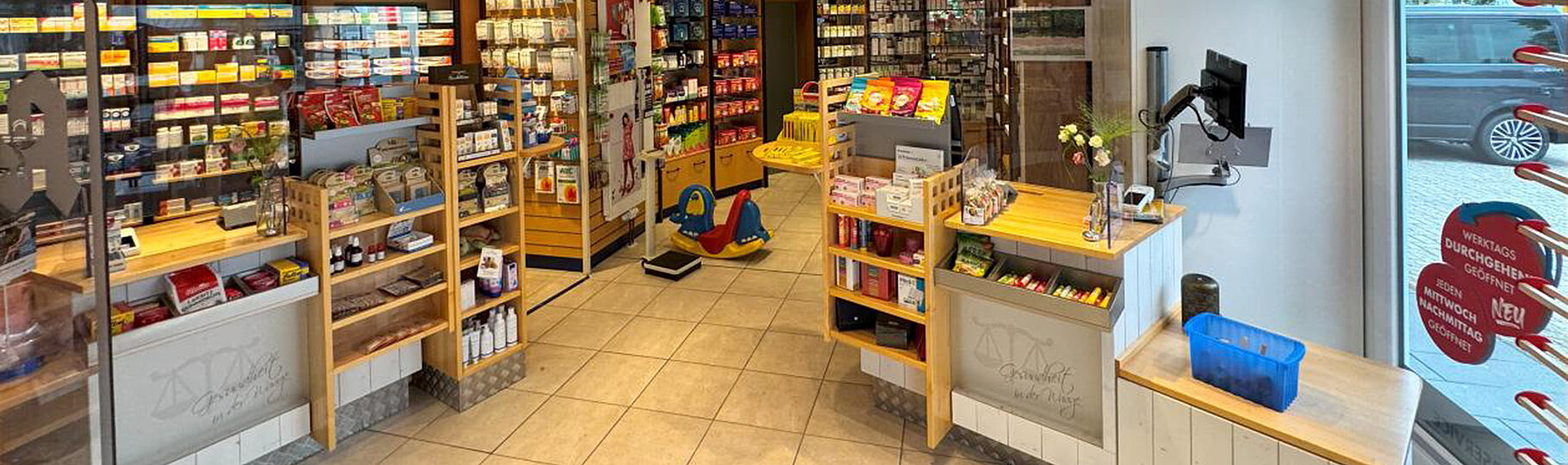 Innenaufnahme Schlütersche Apothek