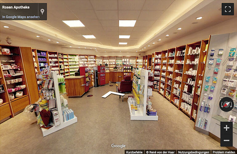 Vorschaubild für Google Street View - Rosen Apotheke
