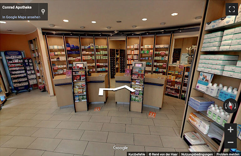 Vorschaubild für Google Street View - Conrad Apotheke