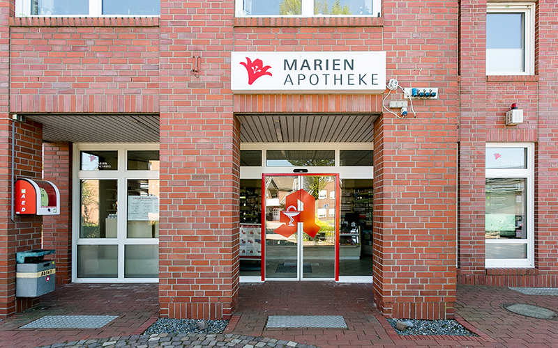 Außenaufnahme Marien Apotheke Recke